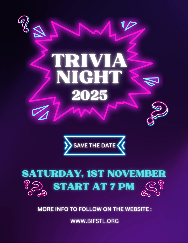 BIFSTL Trivia Night 2025 flyer
